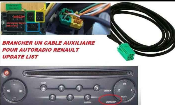 Câble auxiliaire Peugeot Renault Volkswagen  - Image 8