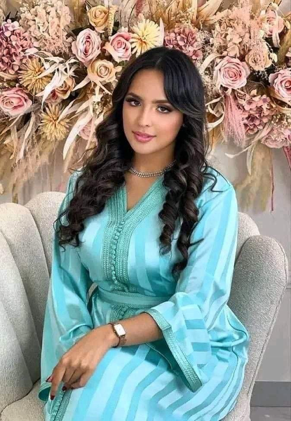 قفطان جوهارة الحر لي راهم كامل يحوسو عليه + الحزام - Image 1