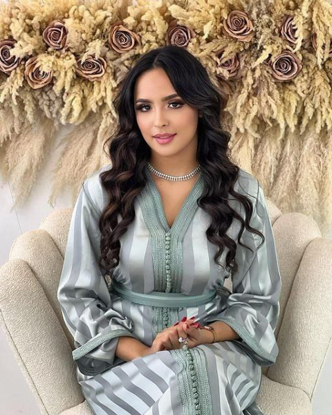 قفطان جوهارة الحر لي راهم كامل يحوسو عليه + الحزام - Image 2