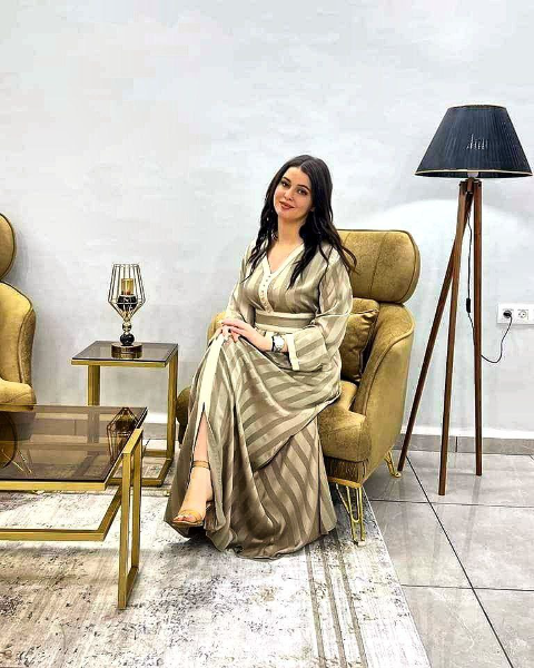 قفطان جوهارة الحر لي راهم كامل يحوسو عليه + الحزام - Image 4