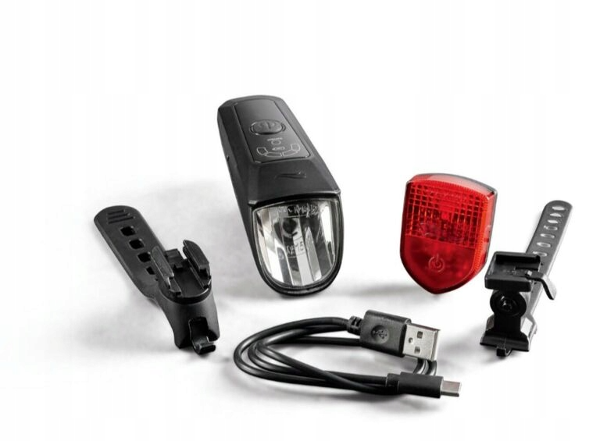 Ensemble de lumieres LED pour velo - Image 1