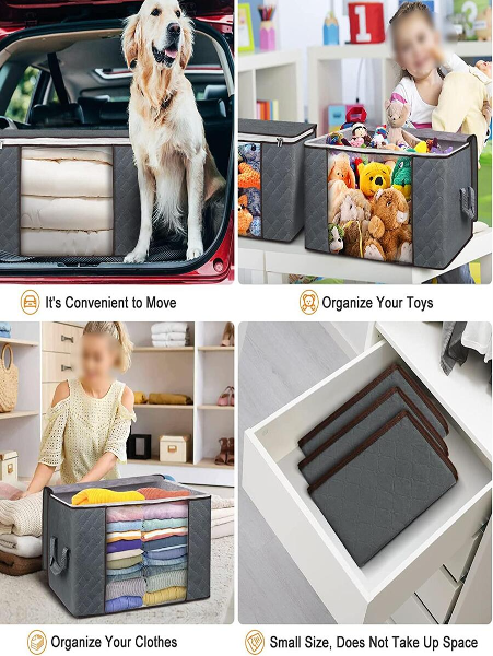 6pièce Sac De Rangement Pour Vêtements Repliable