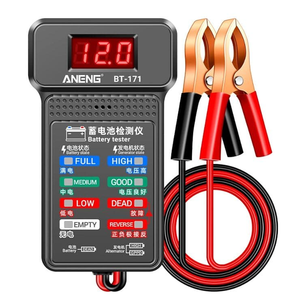كاشف بطارية السيارة المحمول - Testeur de Batterie Portable - Image 1