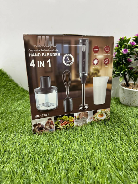  خلاط 4 قطع من Mixeur 4 in 1 sokany - Image 1