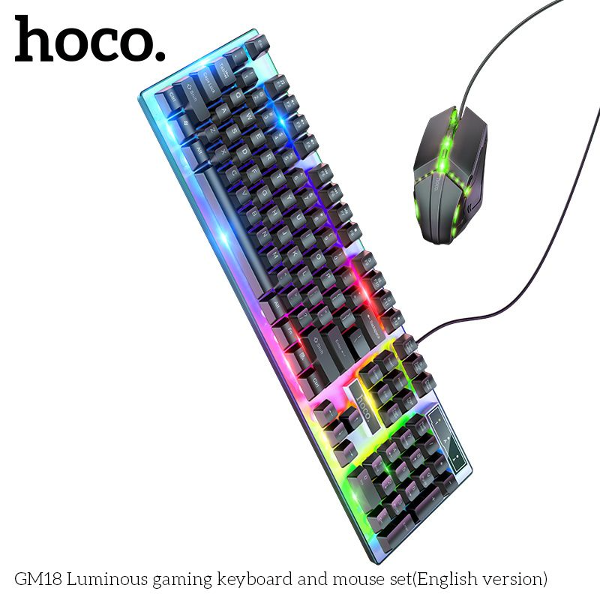 Ensemble Clavier et Souris de Jeu GM18 - Image 1