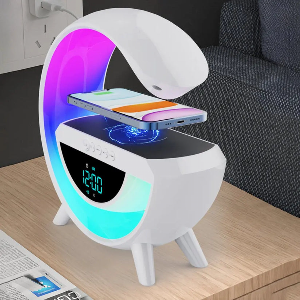 BT 3401 Plus Led Wireless Charging Speaker - Image 2