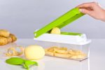 Nicer Dicer Plus Coupe-légumes multifonction – Vert – قطاعة الخضر متعددة الاستعمالات - Image 2