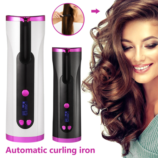 Curling Iron - Fast Heating - Shiny - Elastic Curly Hair - Image 2