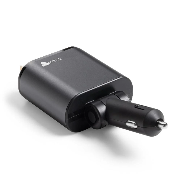 شاحن سيارة سريع 4 في 1 قابل للسحب - Image 4