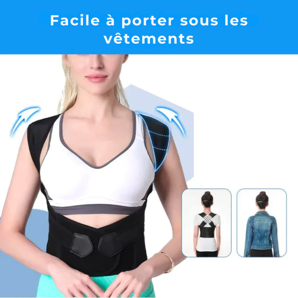 الحزام الطبي لعلاج تقوس و إنحناء الظهر | Ceinture posture et correcteur de dos - Image 2