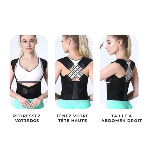 الحزام الطبي لعلاج تقوس و إنحناء الظهر | Ceinture posture et correcteur de dos - Image 4