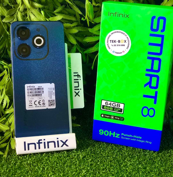 Smartphone INFINIX smart8 /64gb - Image 3