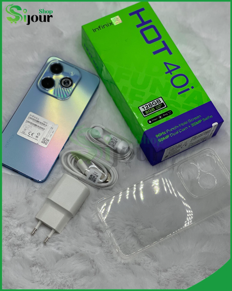 🔥 لا تفوتوا الفرصة! احصلوا على هاتف INFINIX HOT40i (8/128G) الآن بـ 23,500 DA فقط! 📱✨ - Image 1