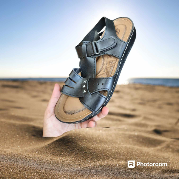 sandale noir - Image 1