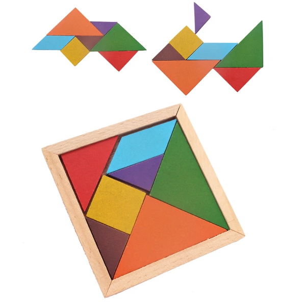 مجموعة من 3 ألعاب تعليمية من مادة الحطب + لعبة هدية 4 من عندنا  - Image 7