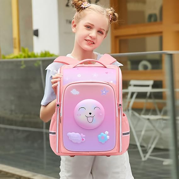  Sac D'école Primaire Ergonomique,Grande Capacité 2025