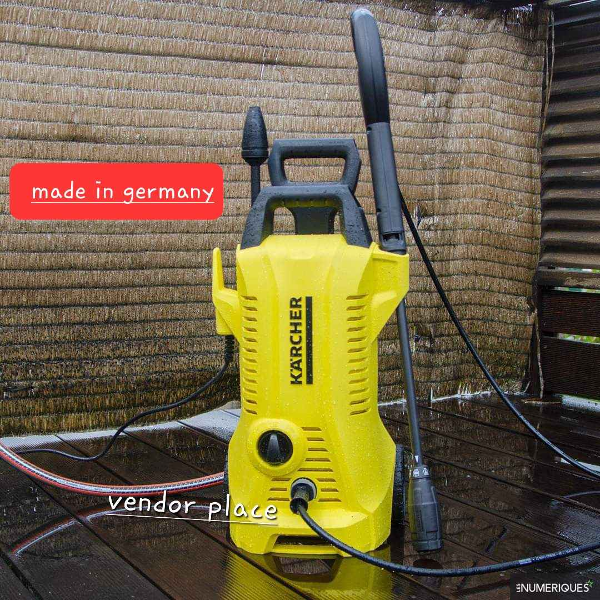 Nettoyeur aute pression KARCHER K2 full control original - Image 1