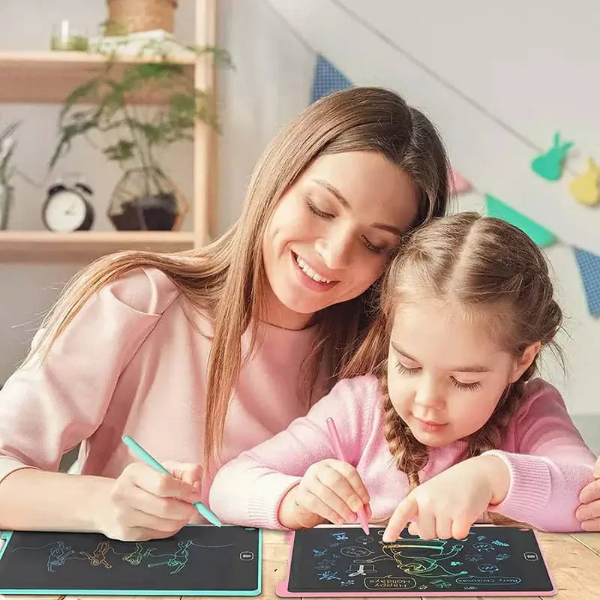 Sac à Dos orthopédique d’école primaire et Tablet LCD pour Enfants Cadeau - Rouge - Image 6