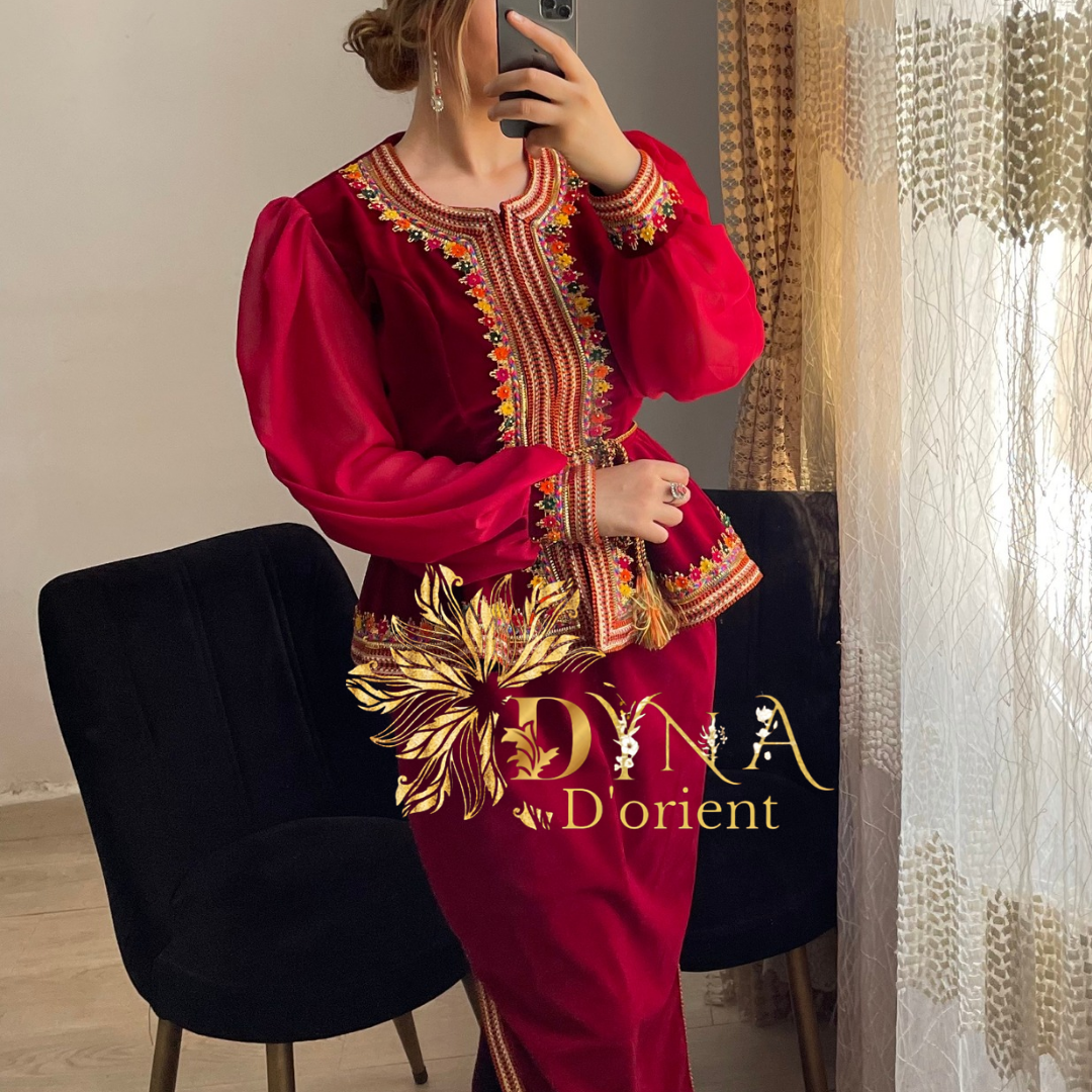 Veste kabyle foulard  - Image 1