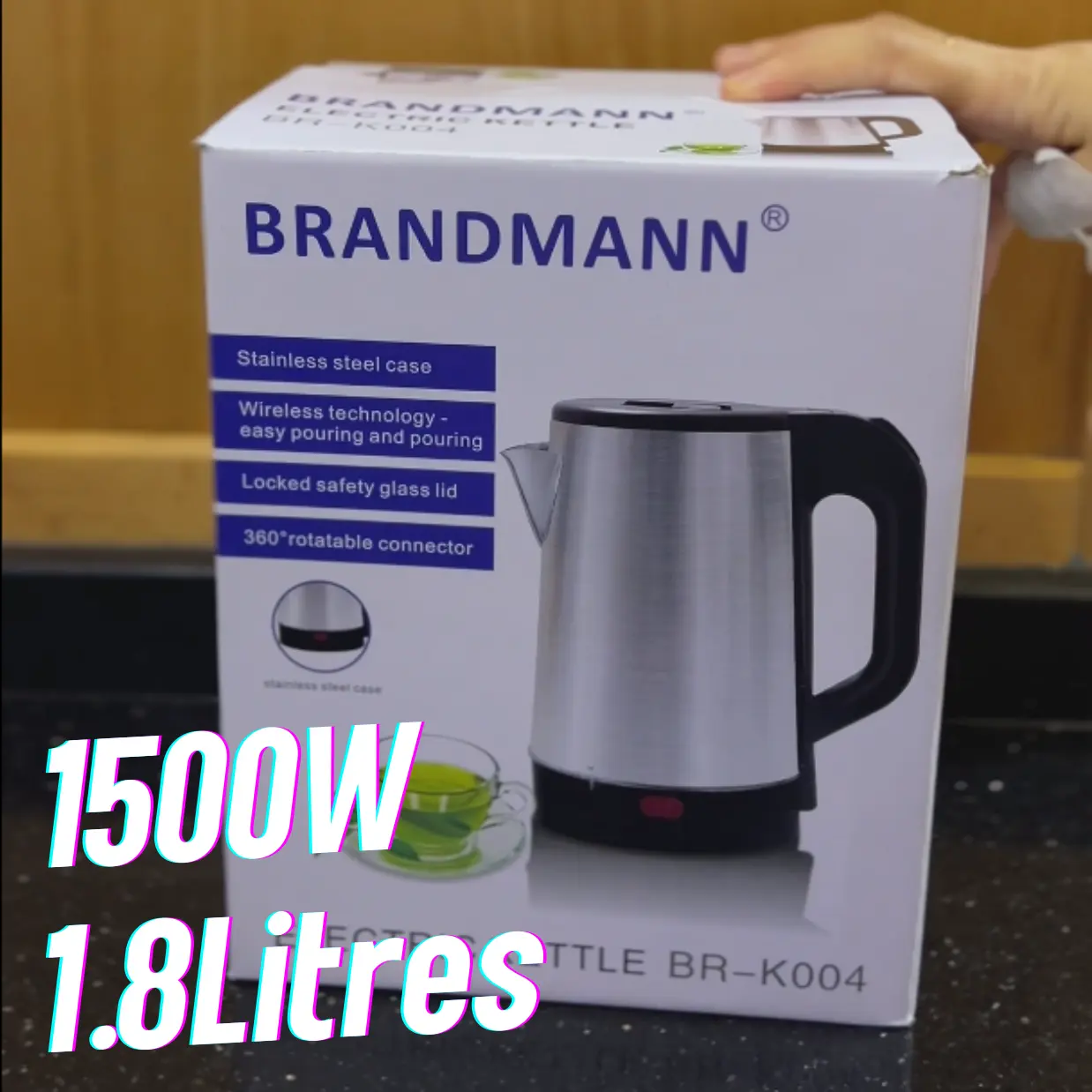 Bouilloire Brandmann INOX غلاية ماء اوتوماتيكية - Image 2