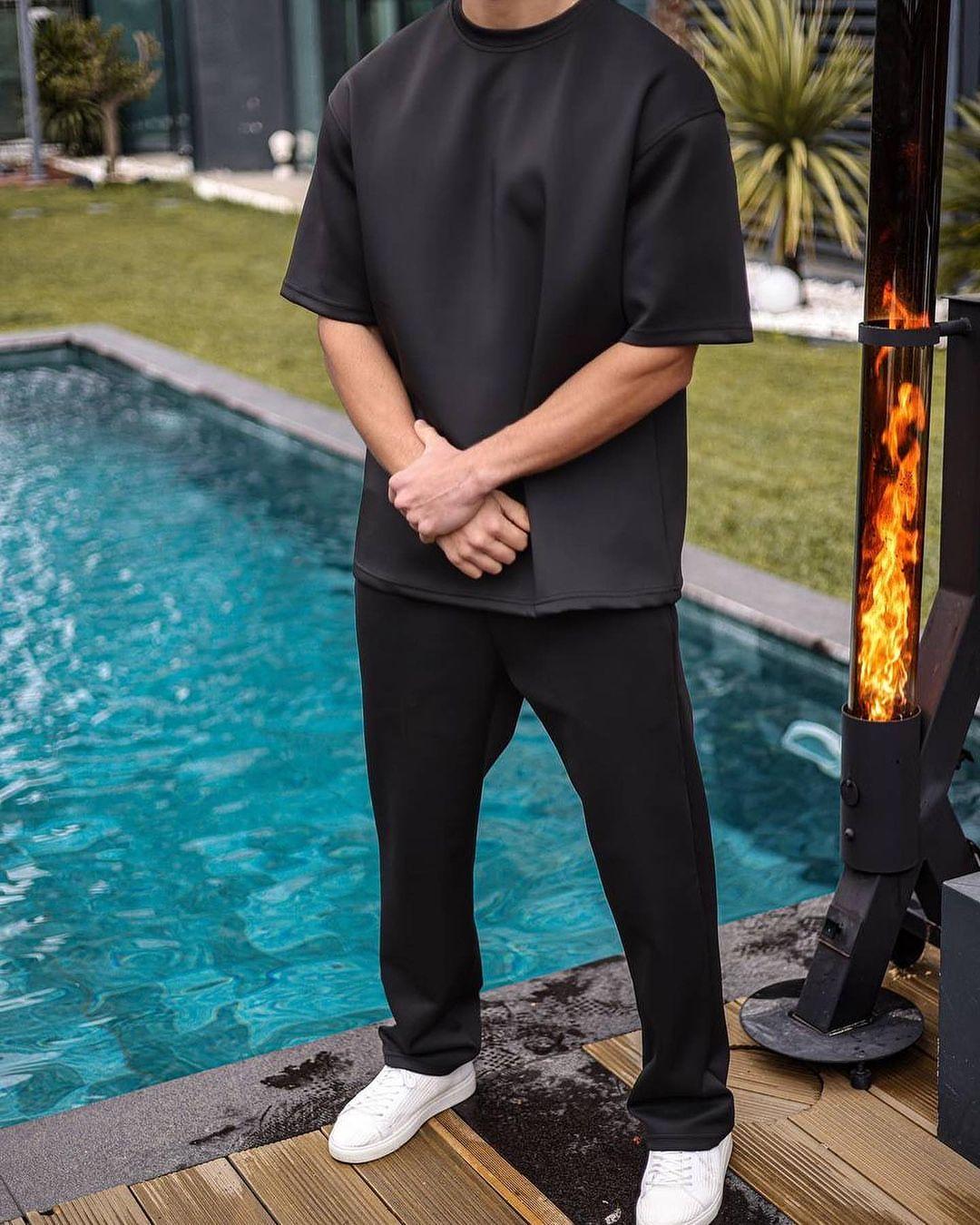 ensemble: tshirt oversize+ baggy jogger - Image 1