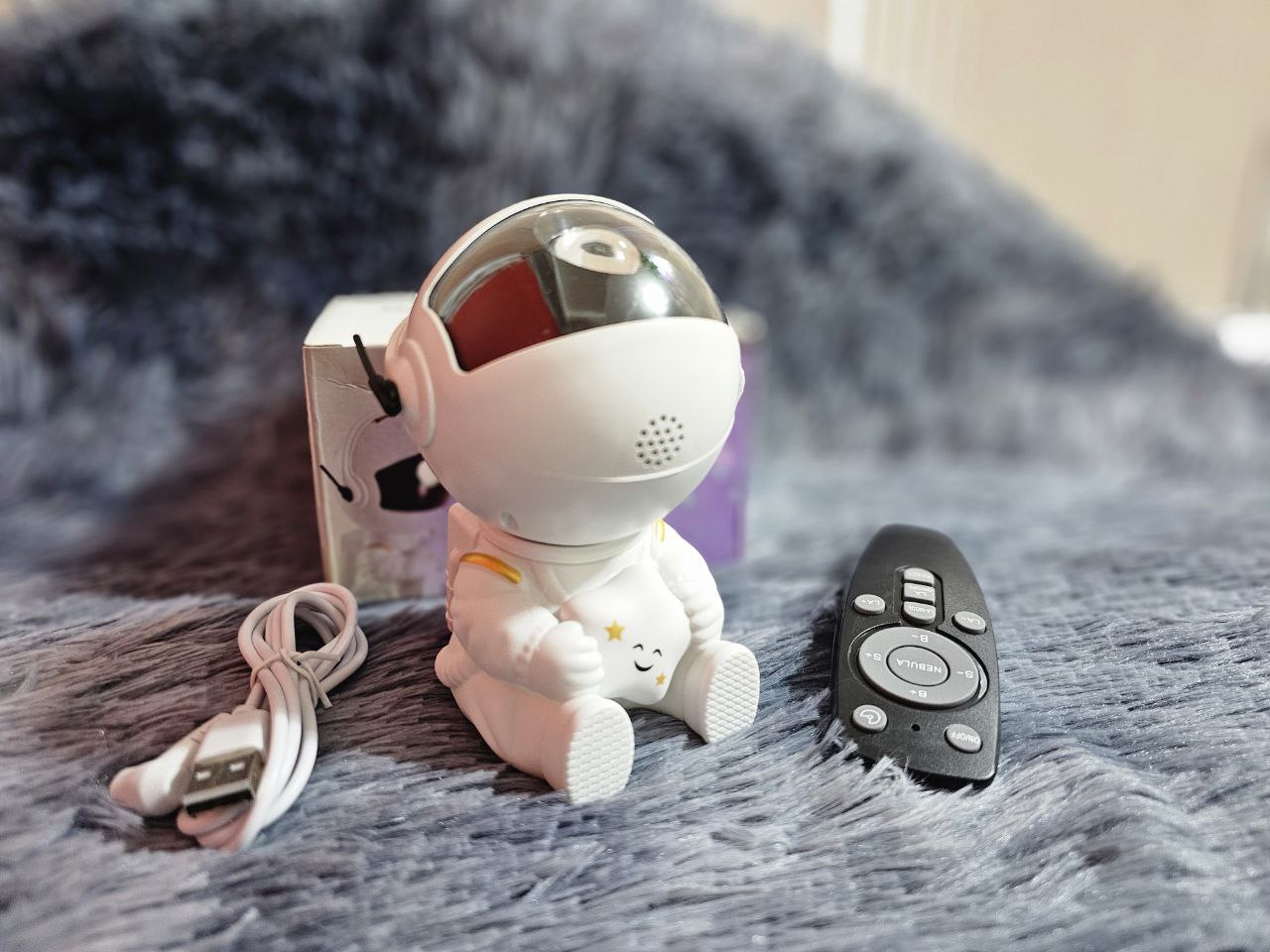Projecteur LED Astronome Galaxy atmosphère étoilée, veilleuse LED pour chambre à coucher - مصباح رائد الفضاء - Image 4