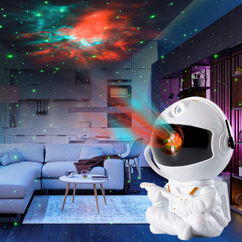 Projecteur LED Astronome Galaxy atmosphère étoilée, veilleuse LED pour chambre à coucher - مصباح رائد الفضاء - Image 10