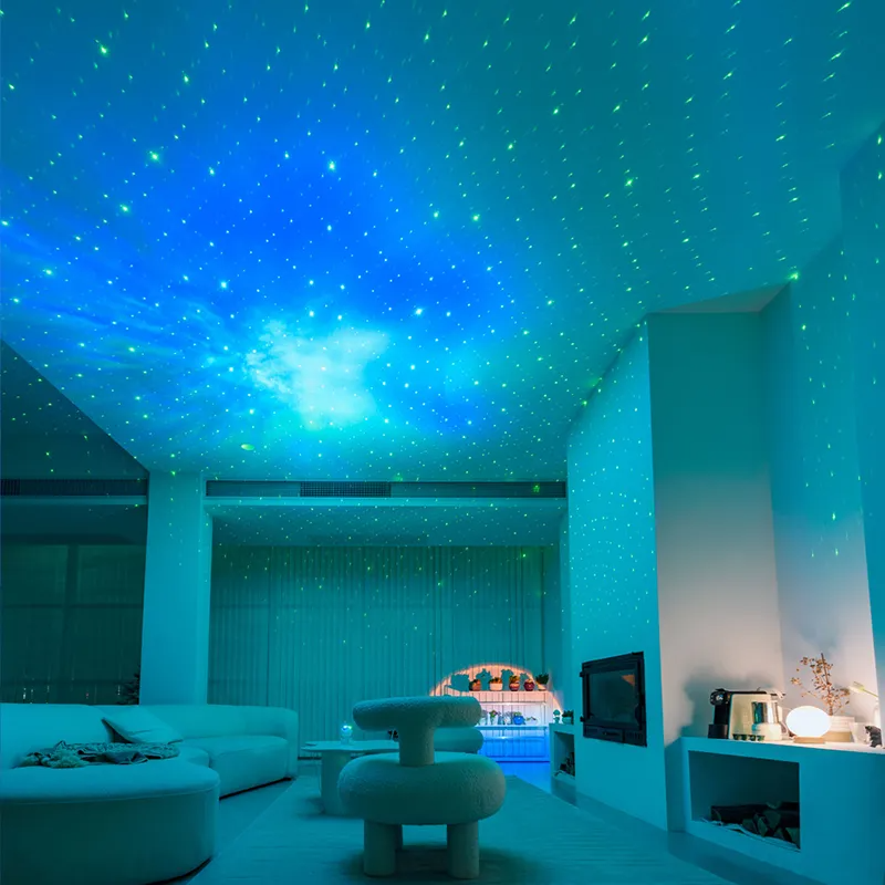 Projecteur LED Astronome Galaxy atmosphère étoilée, veilleuse LED pour chambre à coucher - مصباح رائد الفضاء - Image 1