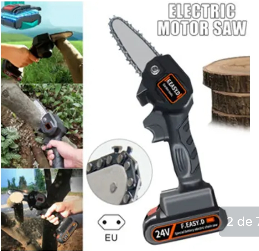 منشار خشب -  chainsaw 24V - Image 3