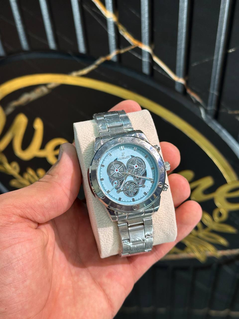 ساعة رجالية كاليتي بزاف شابة Édifice hublot festina  - Image 3
