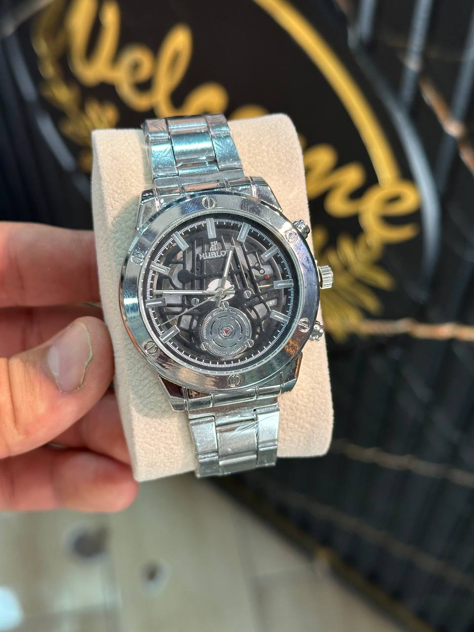 ساعة رجالية كاليتي بزاف شابة Édifice hublot festina  - Image 9