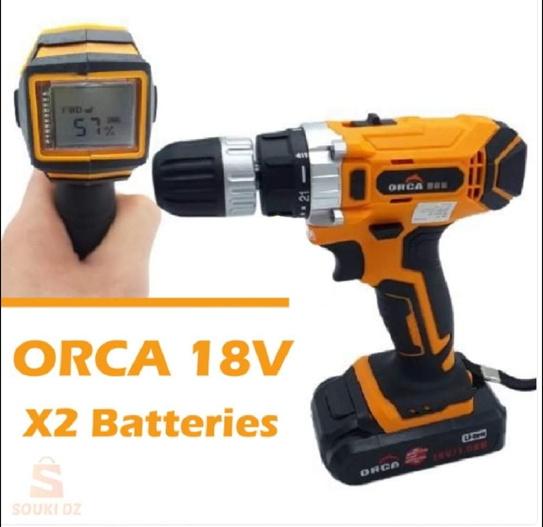 🔩 **Visseuse Perceuse ORCA 18V avec Double Batterie* - Image 4