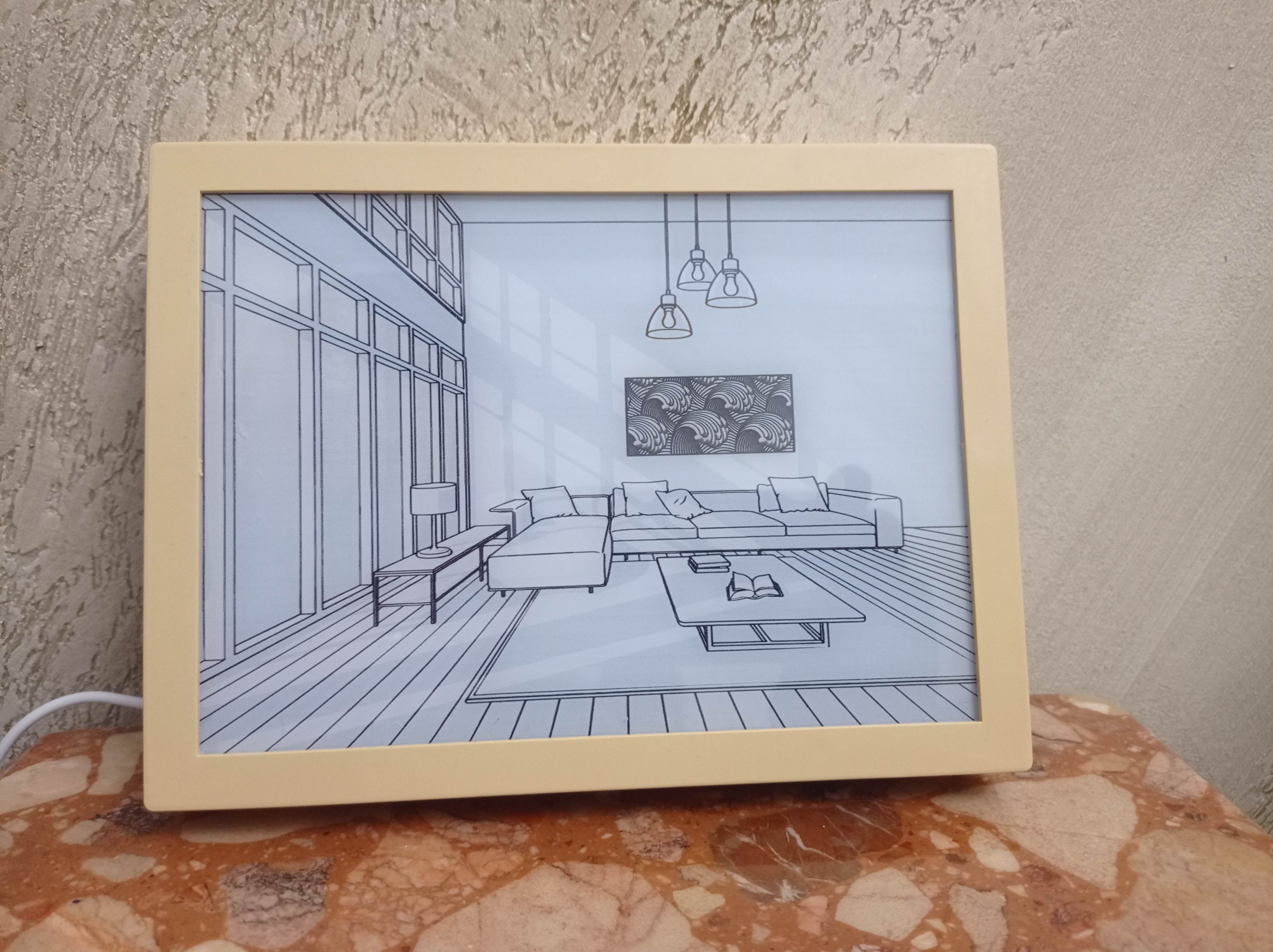 لوحة التزيين ثلاثية الأبعاد cader de décoration 3D - Image 2