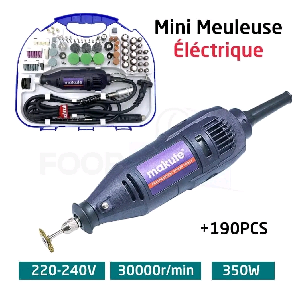Mini meuleuse rotofil makute 350w +190pcs Prix : 5500DA 😁  - Image 2