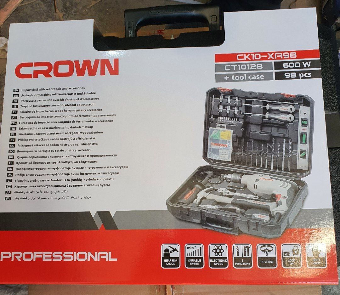 Caisse perceuse 600W 98PCS CROWN - Image 3