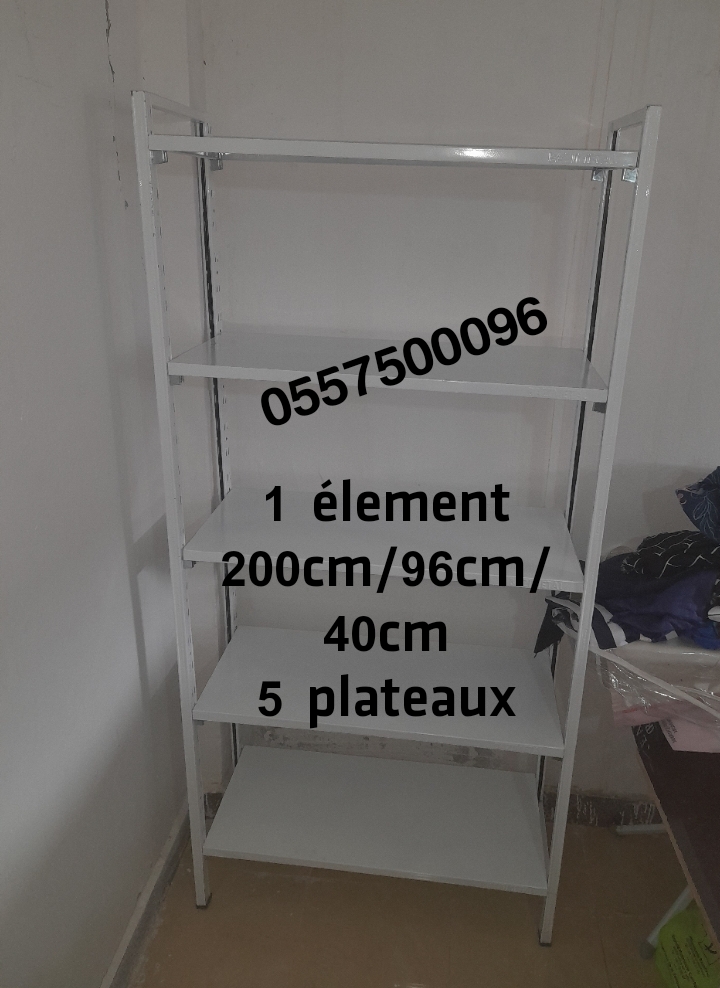   étagere métallique 200cm/96cm/40cm - Image 3