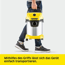 Aspirateur karcher 1000W 19 litre  - inox 2 mètres  - Image 4