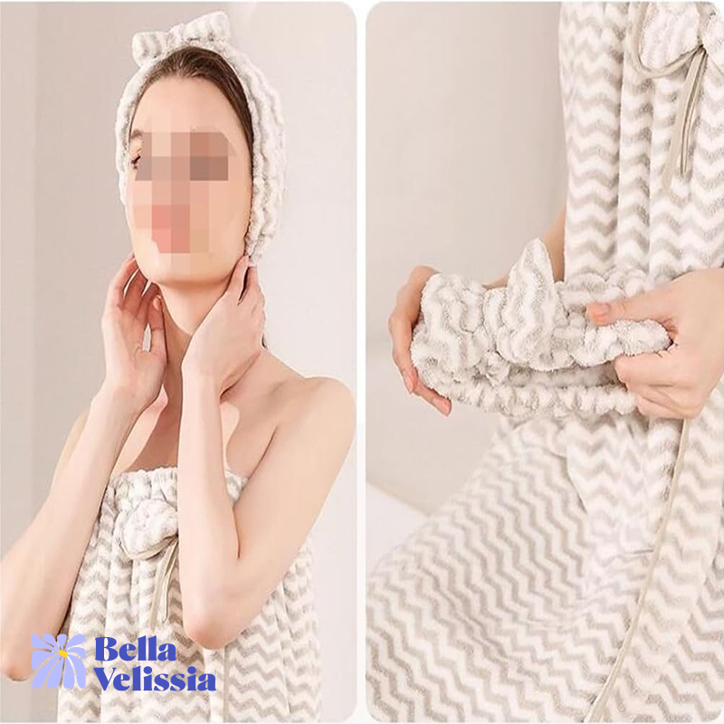 ثوب استحمام 3 قطع - Image 4