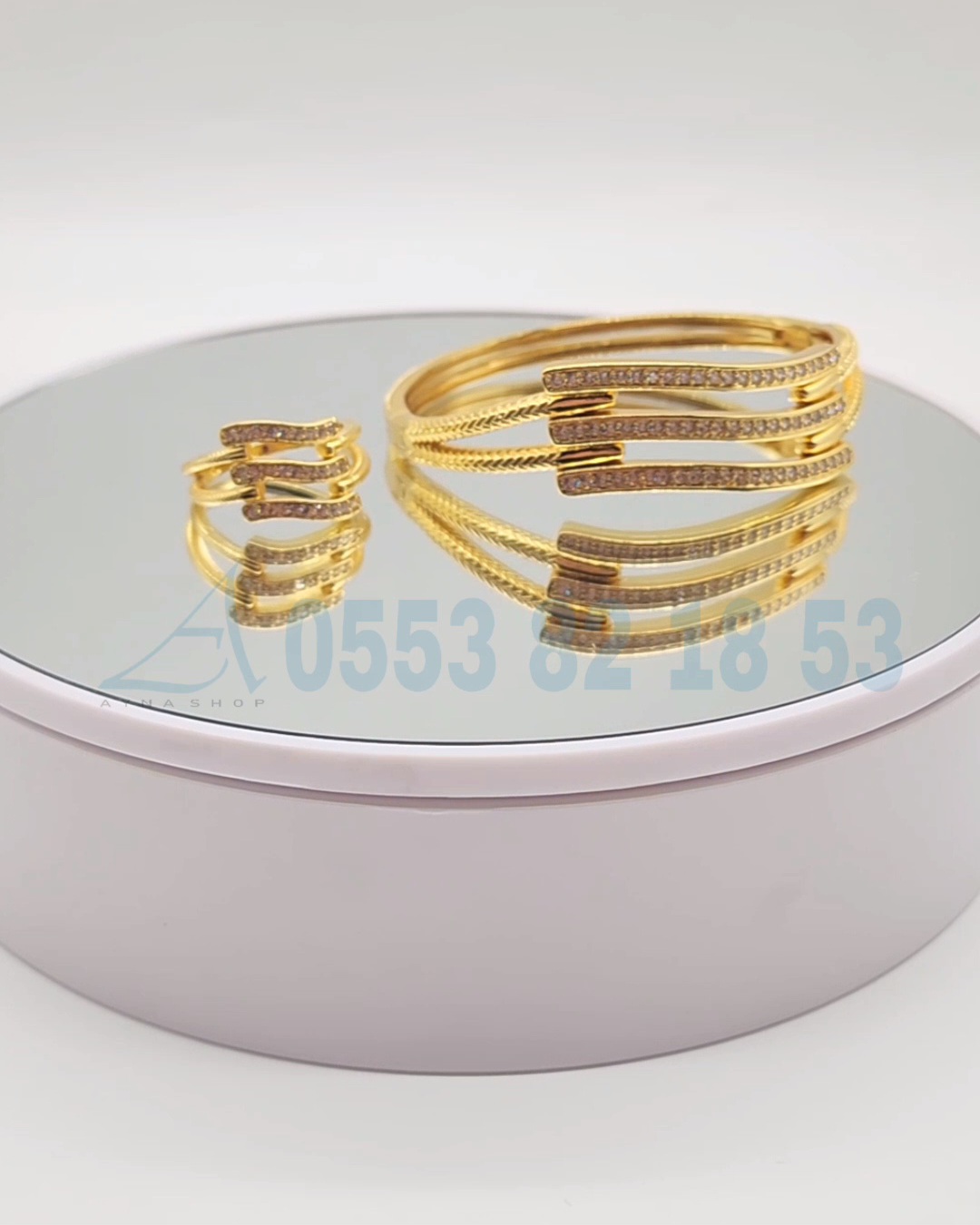 bracelet +bague Ayna - Image 2