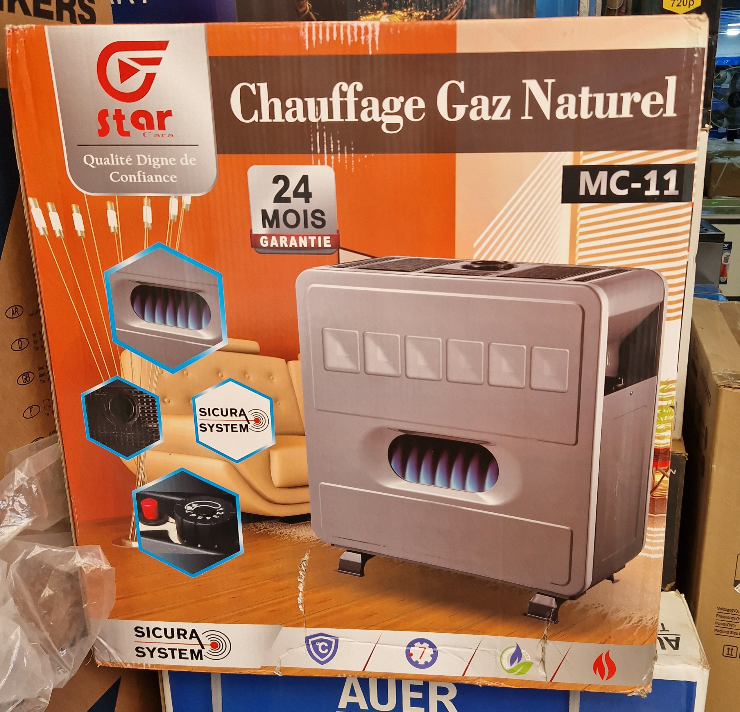 chauffage à gaz Star CARA MC11 - Image 3