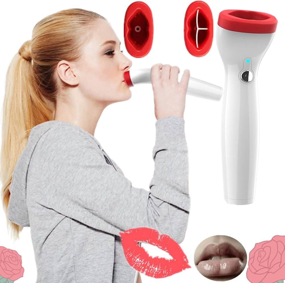 جهاز تكبير الشفاه الطبيعي 💋😍 👄🤩بديل الفيلر 😎بشكل طبيعي وآمن 😍👄 - Image 4