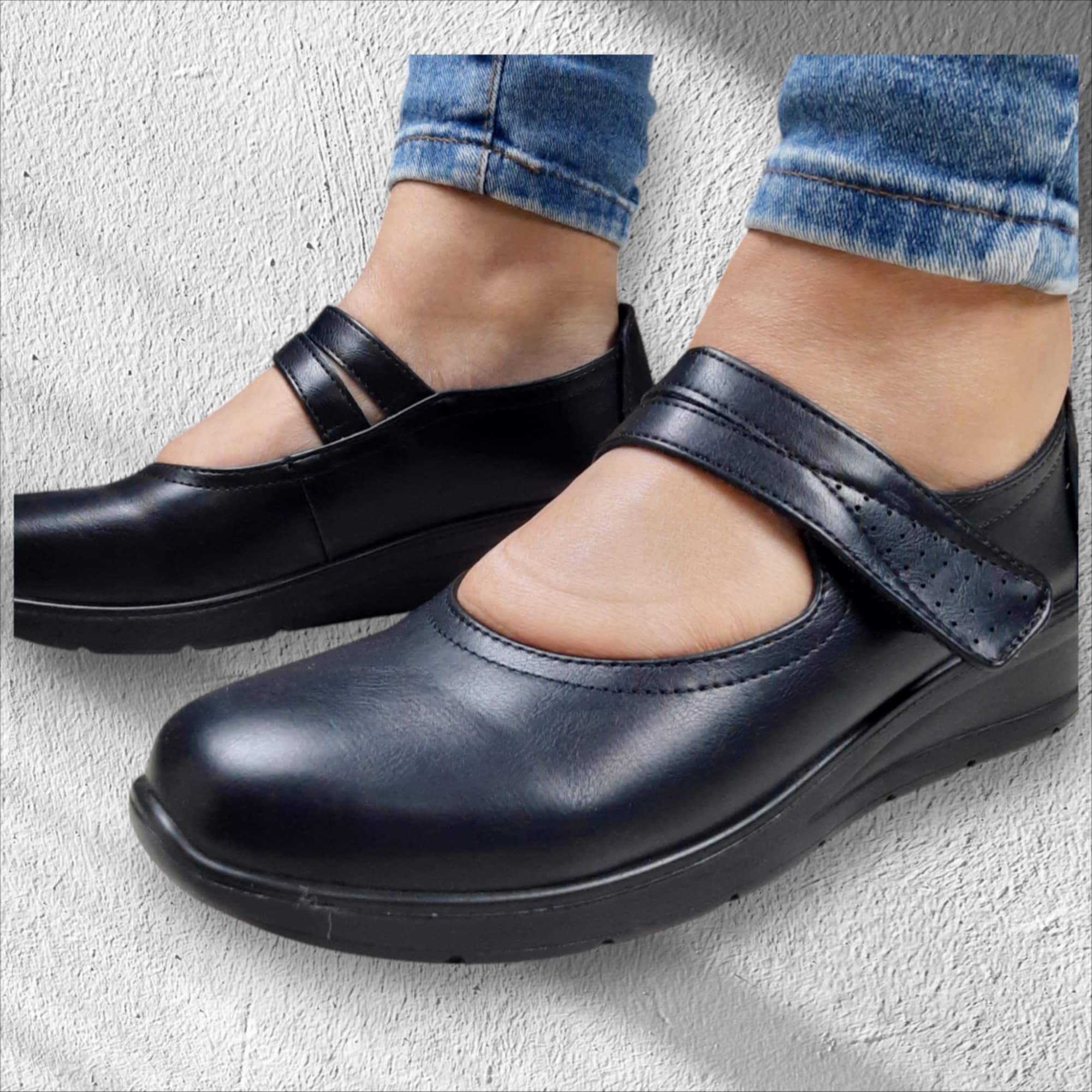 chaussure femme mig noir - Image 1