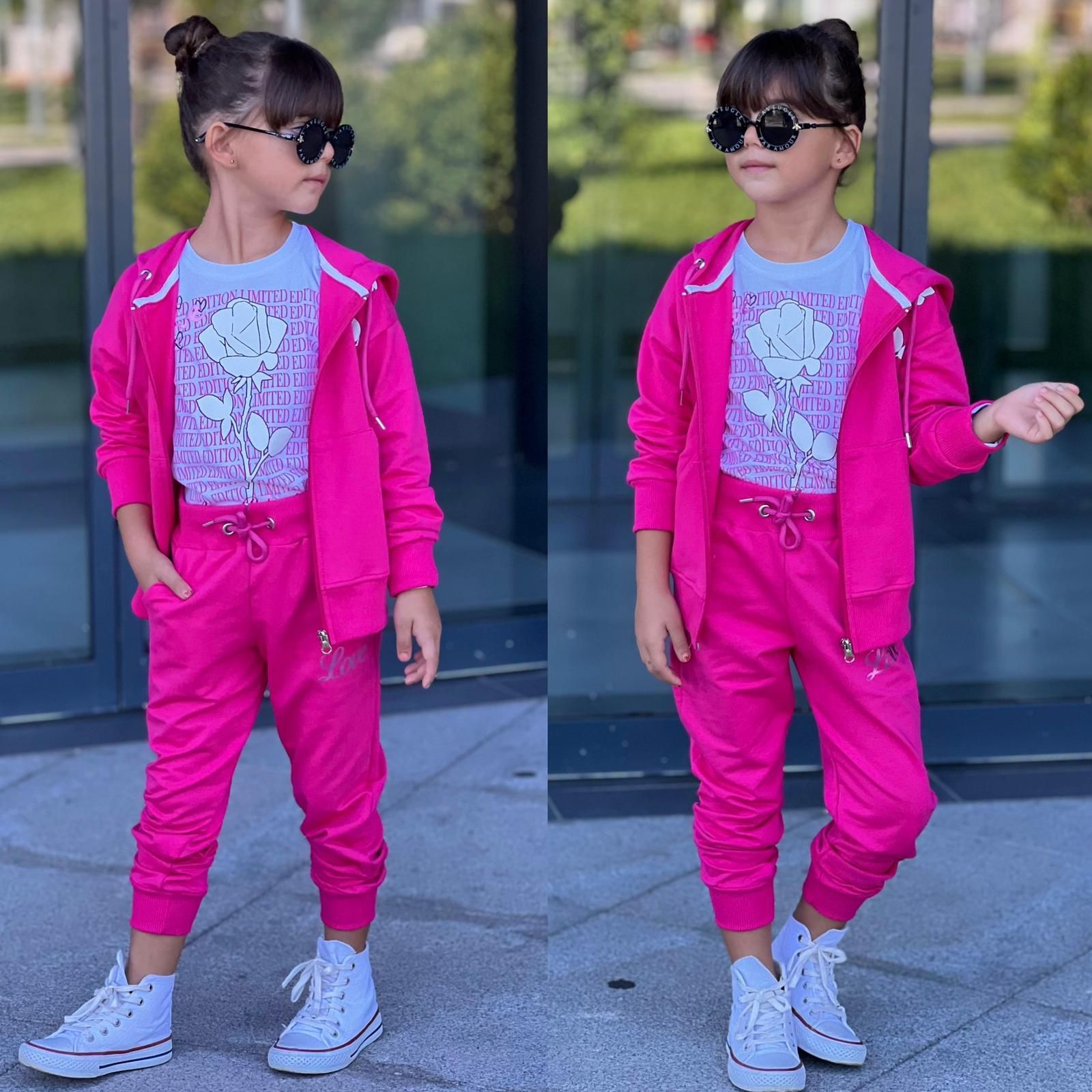 طقم بنات 3 قطع Rose  - Image 3