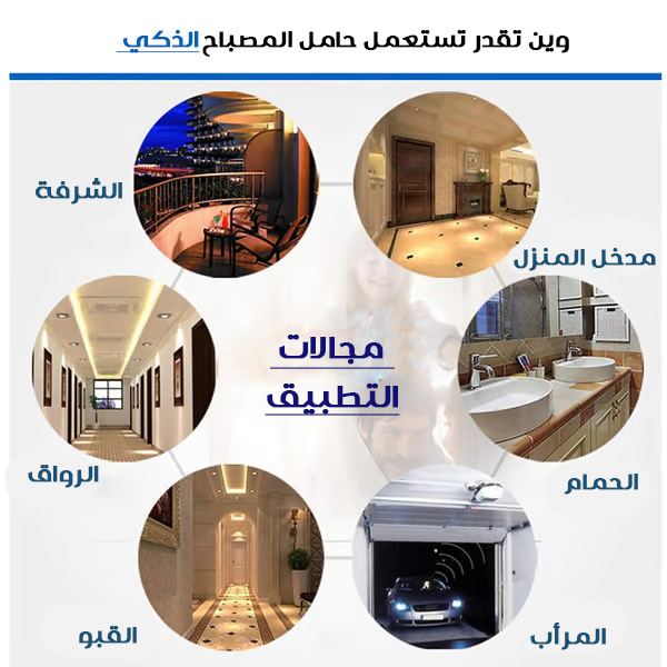 حامل المصباح الذكي - Tête de Lampe Intelligente - Image 6