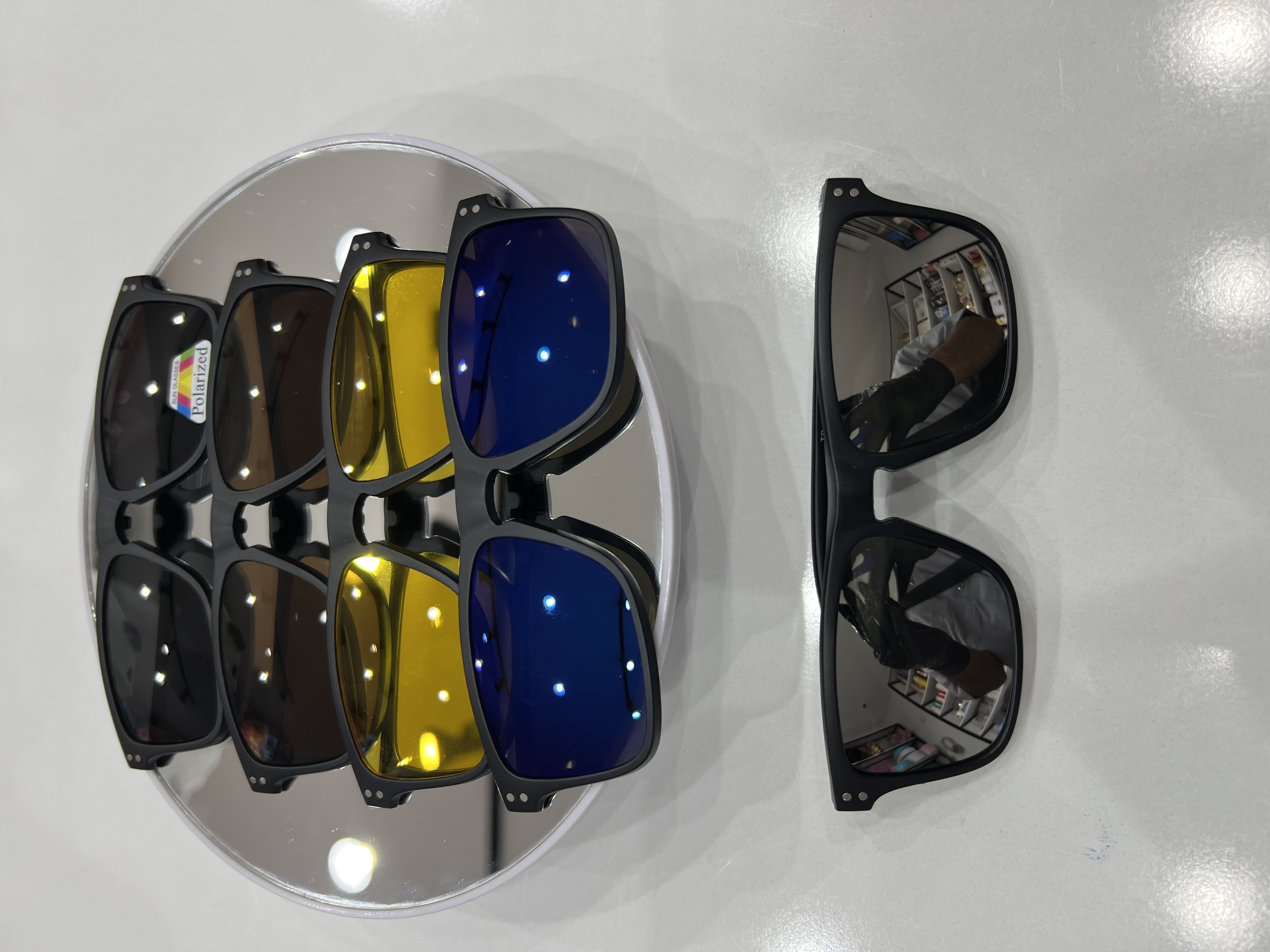 lunettes aplique 5en1 TR90 incassable Polarisé 2024 😎 - Image 7