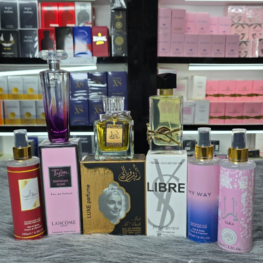 3 عطور عالمية+ 3 معطرات الجسم هدية 🎁 - Image 1
