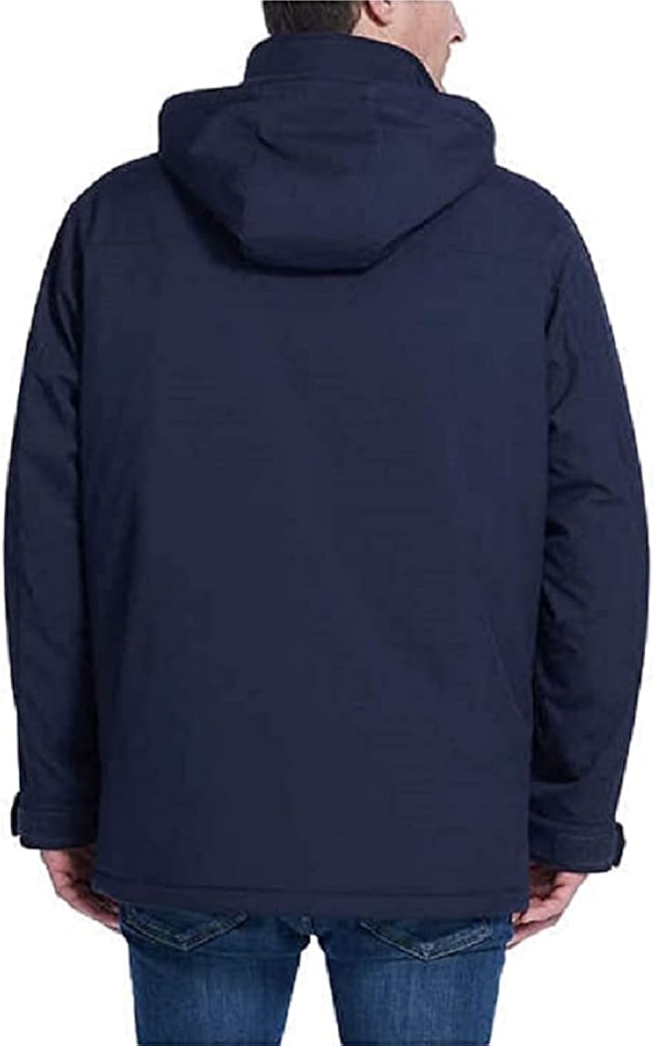 Veste imperméable à capuche avec double fermeture ( M) - Image 2