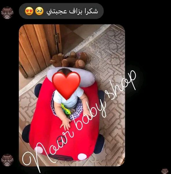 وسادة على شكل سيارة  لتعليم الجلوس للأطفال 👶🏻 - Image 6