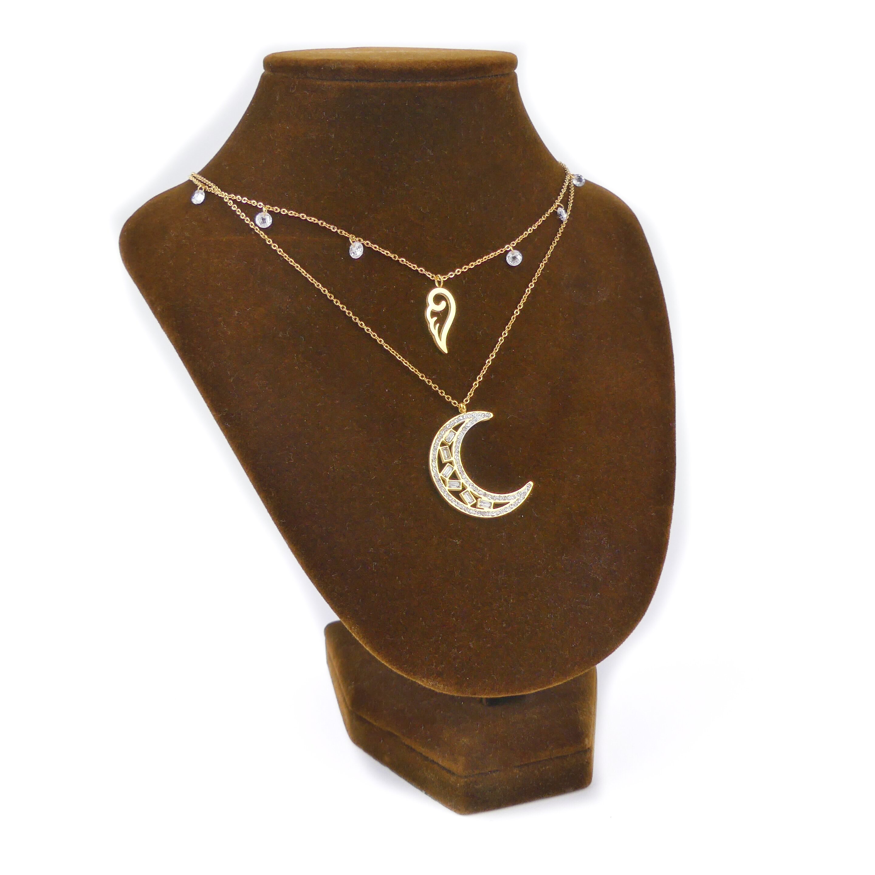 Collier double chaine N°68 - Image 3