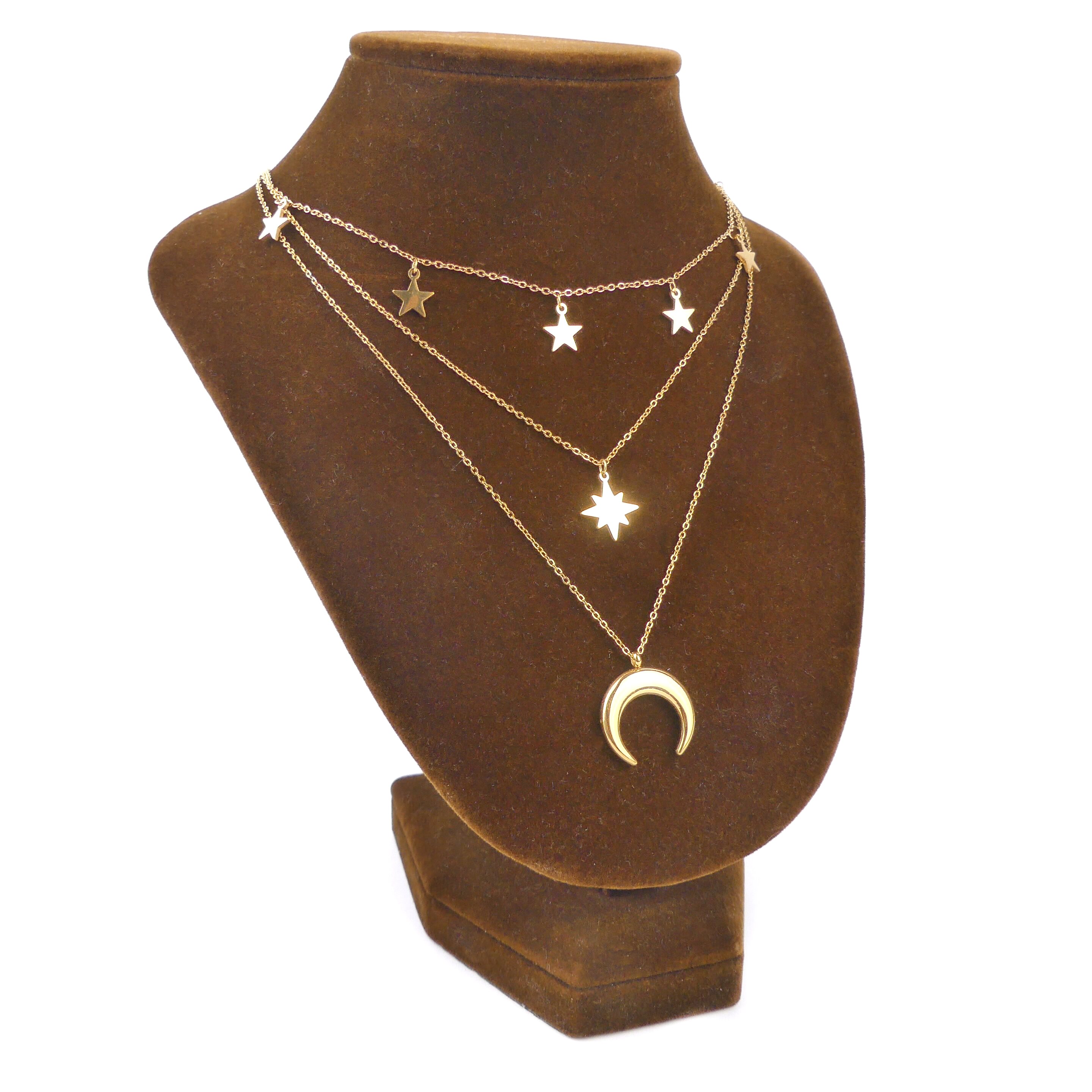 Collier Double Chaine N°63 - Image 1